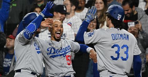 Dodgers play the Cubs after Outman’s 4-hit game